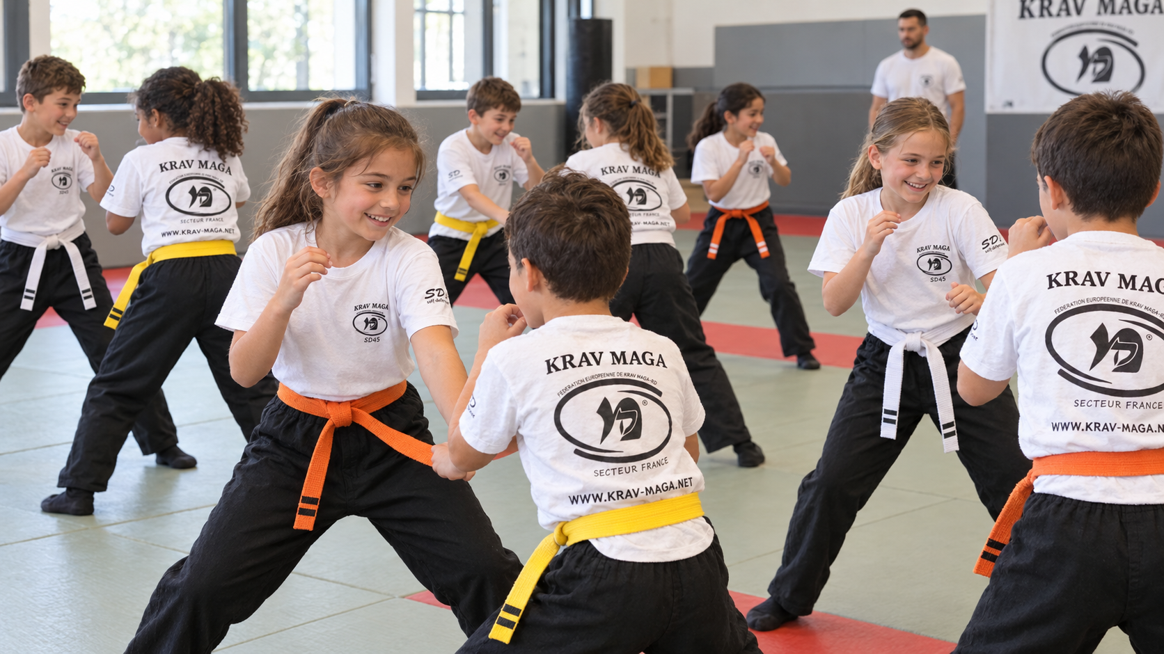 Cours de Krav Maga ludique au dojo SD45